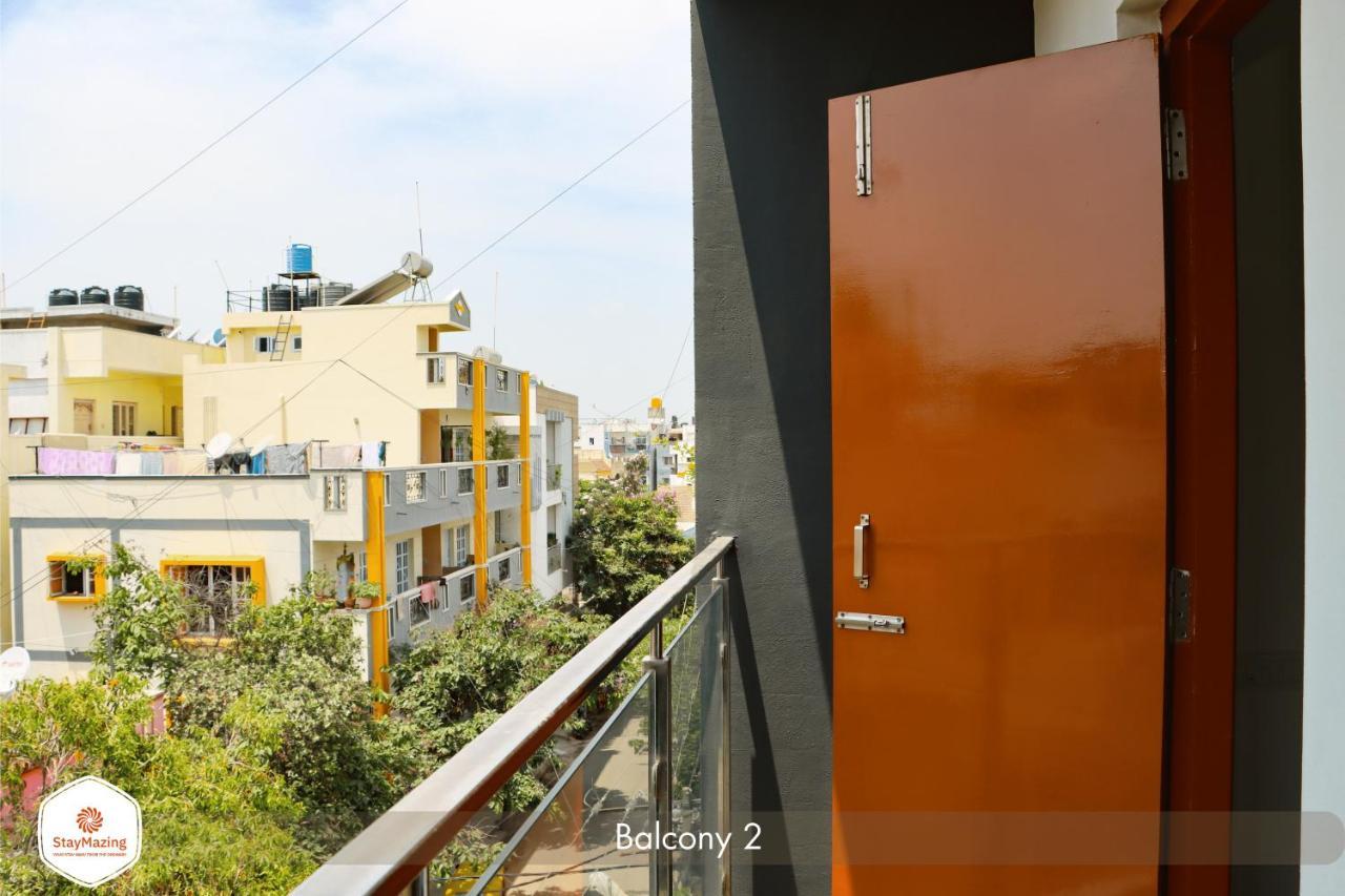 Staymazing-1,2 & 3 Bhk Ac Apartments In Hebbal-5Mins To Manyata-30Mins To Airport Bangalore Exterior foto