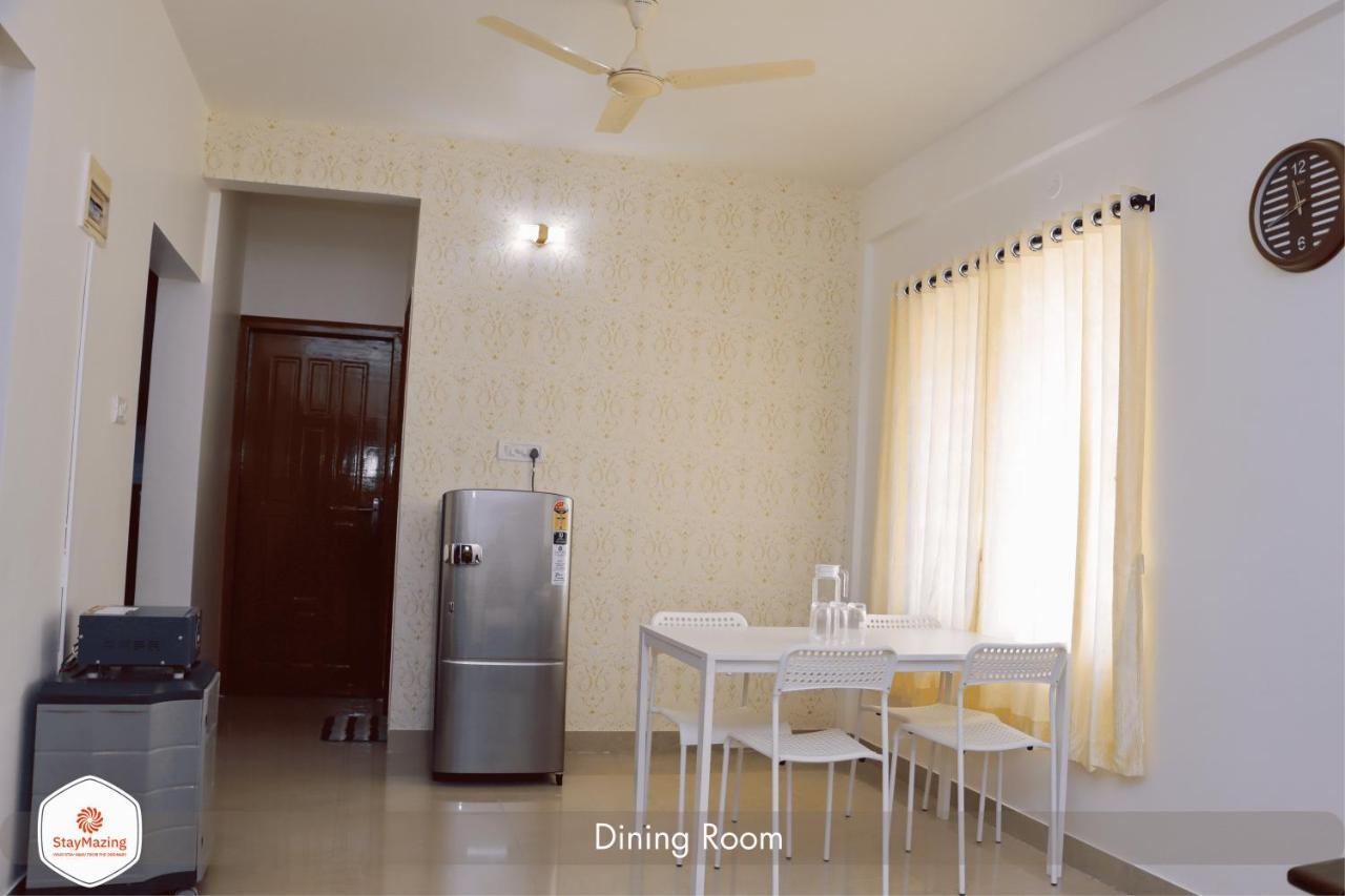 Staymazing-1,2 & 3 Bhk Ac Apartments In Hebbal-5Mins To Manyata-30Mins To Airport Bangalore Exterior foto