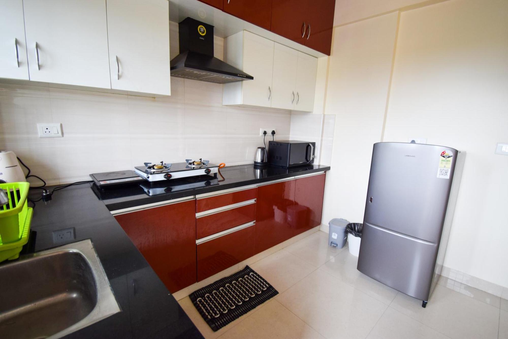 Staymazing-1,2 & 3 Bhk Ac Apartments In Hebbal-5Mins To Manyata-30Mins To Airport Bangalore Exterior foto