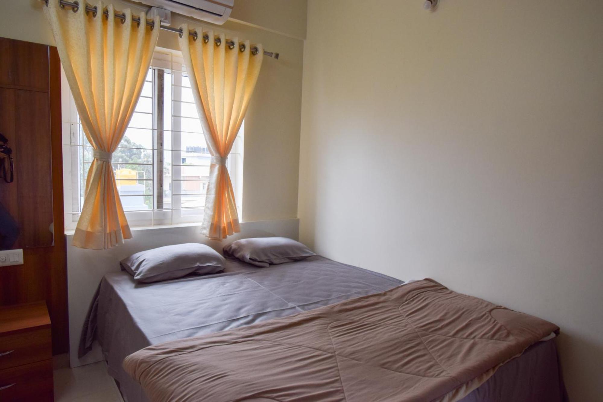 Staymazing-1,2 & 3 Bhk Ac Apartments In Hebbal-5Mins To Manyata-30Mins To Airport Bangalore Exterior foto